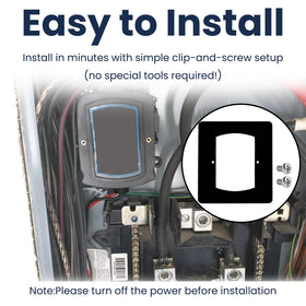 XwaYexa installation kit supports stable, flush fit in electrical boxes.