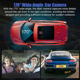 X W EI UNION loop recording continuously stores footage without overwriting.