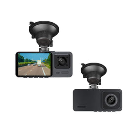 X W EI UNION 2K dash front camera with 140-degree view for clear road coverage