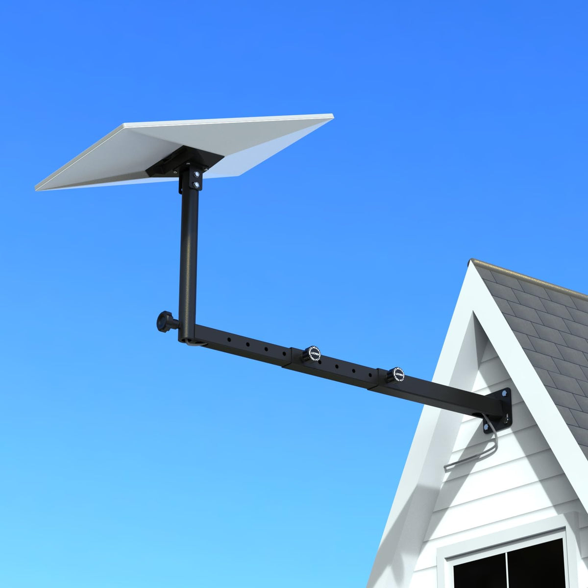 XXSSTUDIO extension-type-starlink-gen3-mount top view demonstrates precise alignment capabilities.