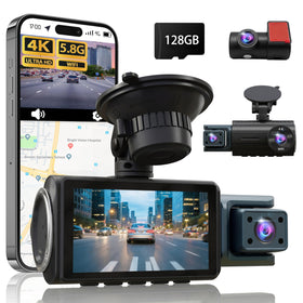 XYGCACO front camera close-up showing lens and clear daytime benefit