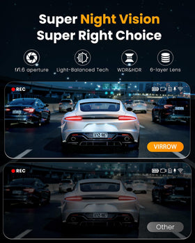 XYGCACO 3-inch IPS screen for quick playback on the go