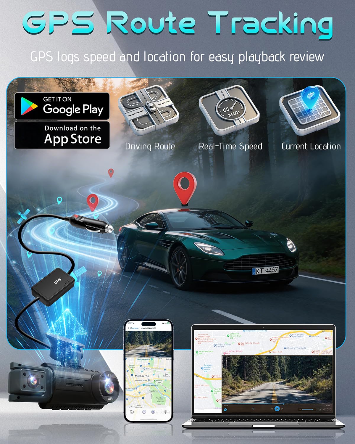 XYGCACO Wi‑Fi app live stream on smartphone for quick video transfers