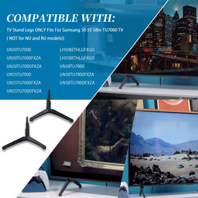 XYgdhqpt TV stand legs left BN63-18877A ensure balanced stability for TU7000