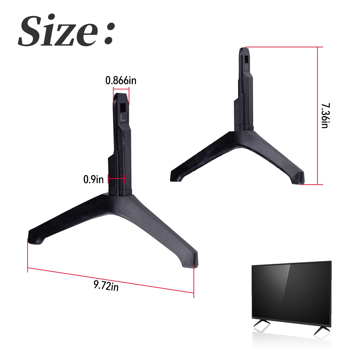 XYgdhqpt packaging image shows two legs for replacement