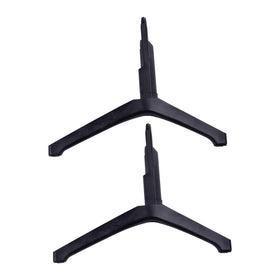 Stable setup with XYgdhqpt TV stand legs on wood or glass surfaces