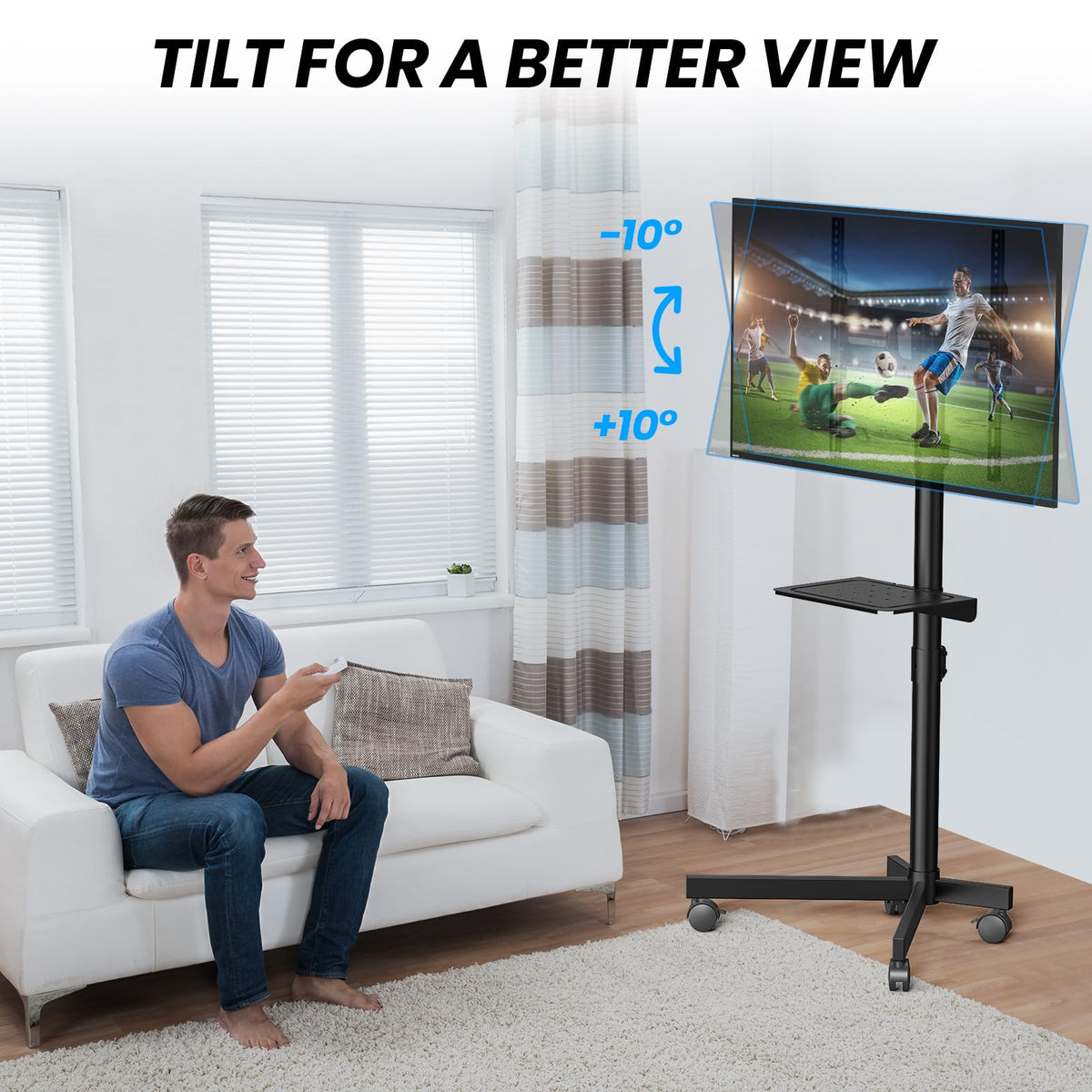 Xyndyx mounted TV in conference room demonstrating professional presentation flexibility