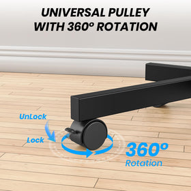 Xyndyx shelf holding media player and remote showing organized accessories and tidy cables