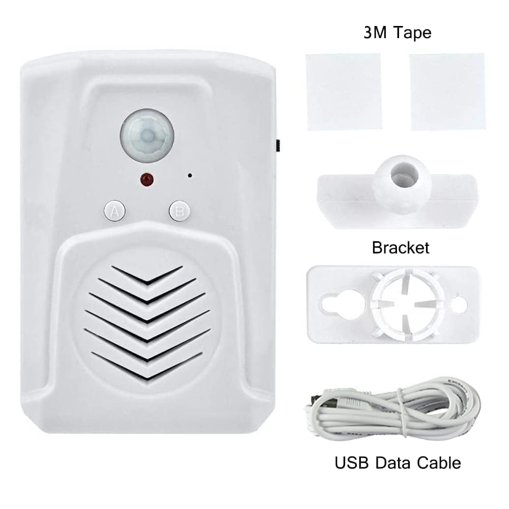 XYszpcgs PIR motion sensor speaker indoor use and versatility