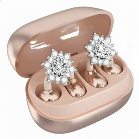 xzqioue front packaging showing pearl earbud and fashion benefit