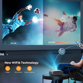 YABER Pro V9 built-in 12W Hi-Fi speakers for immersive sound