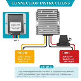 Yaboang DCDC 20A max output powers devices reliably
