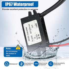 YABOANG accepts 8-32V input for versatile vehicle and solar setups.