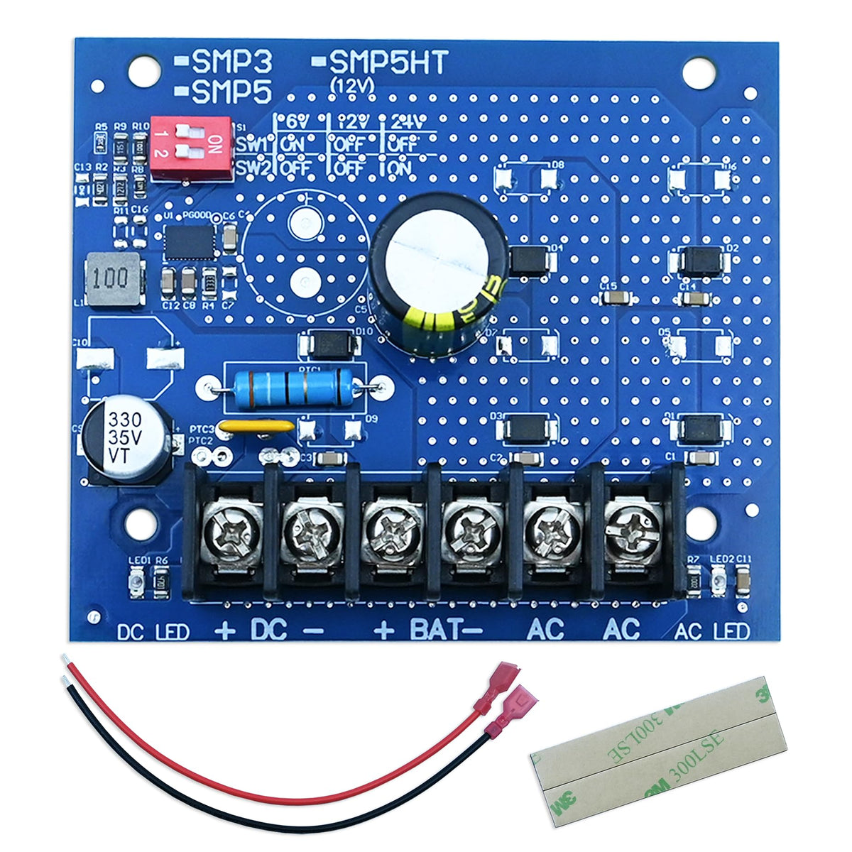 YABUYALI SMP3 front panel view showing outputs and enclosure, ideal for quick identification