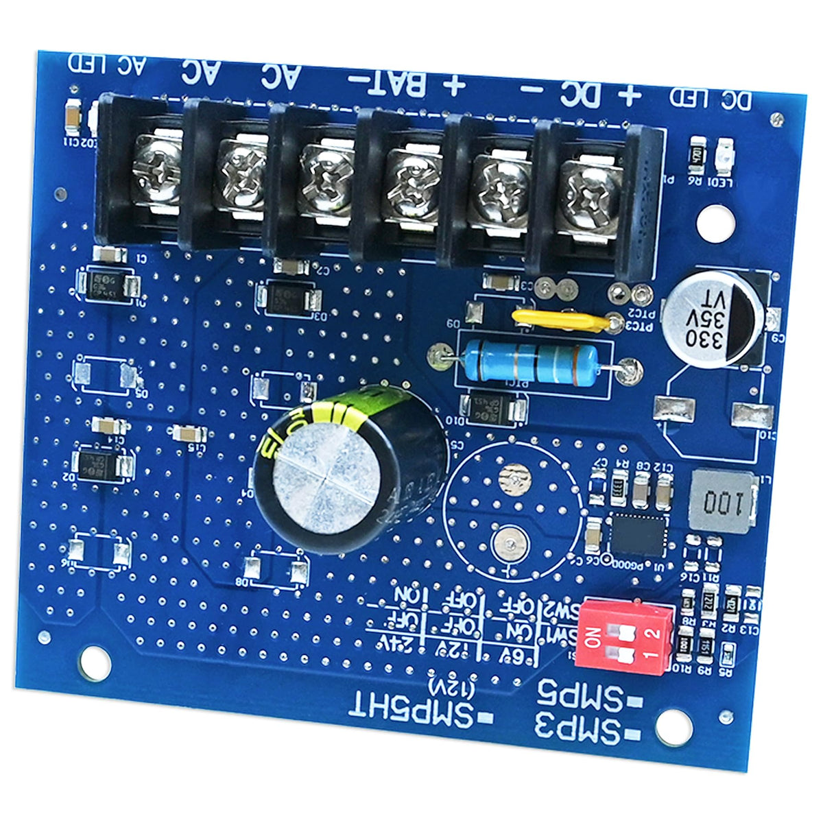 YABUYALI SMP3 clear terminal labels close-up for easier wiring and safer connections