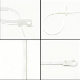 YaCowen 50 lb tensile strength nylon tie for durable securing.