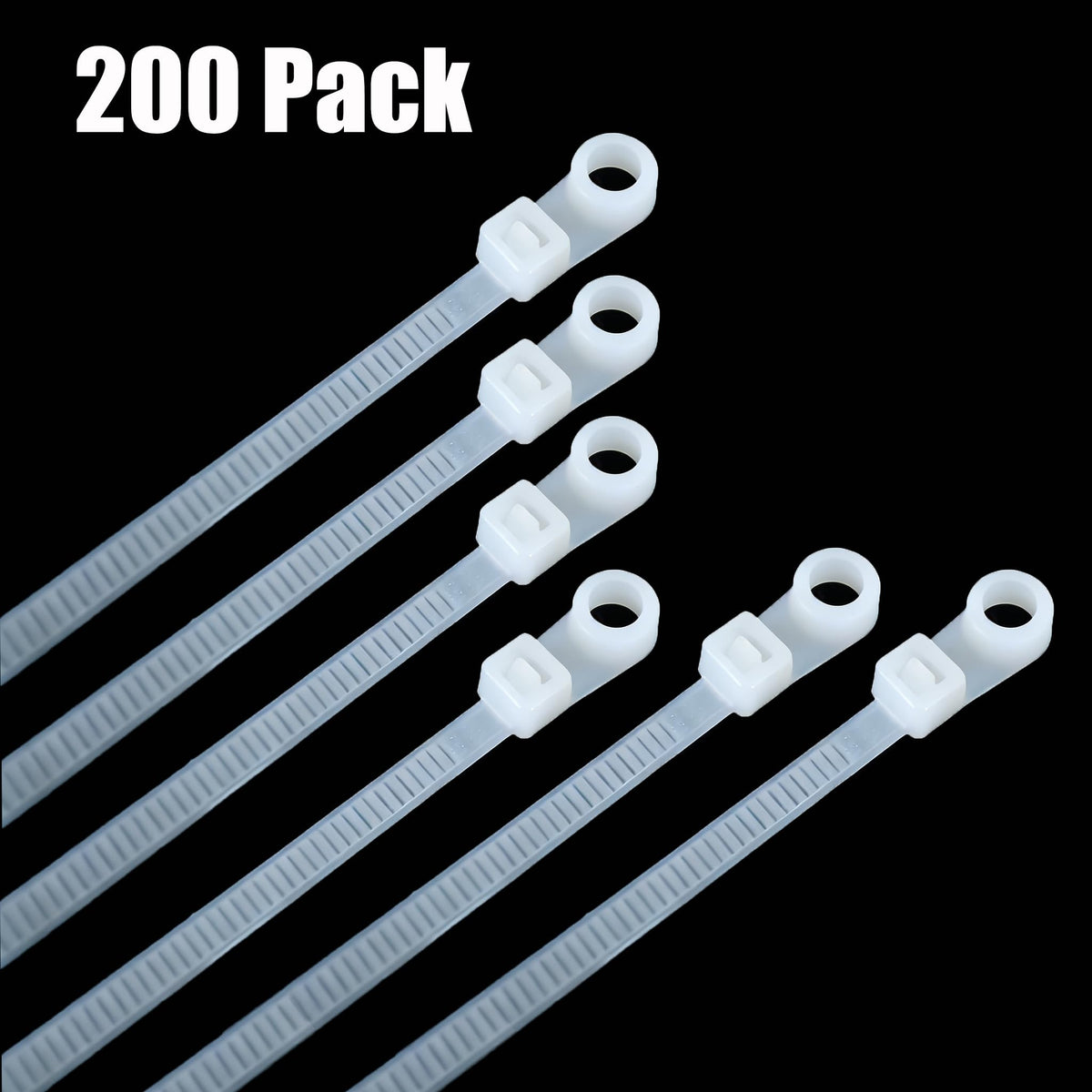 YaCowen weather-resistant cable tie ideal for cables and light strings.