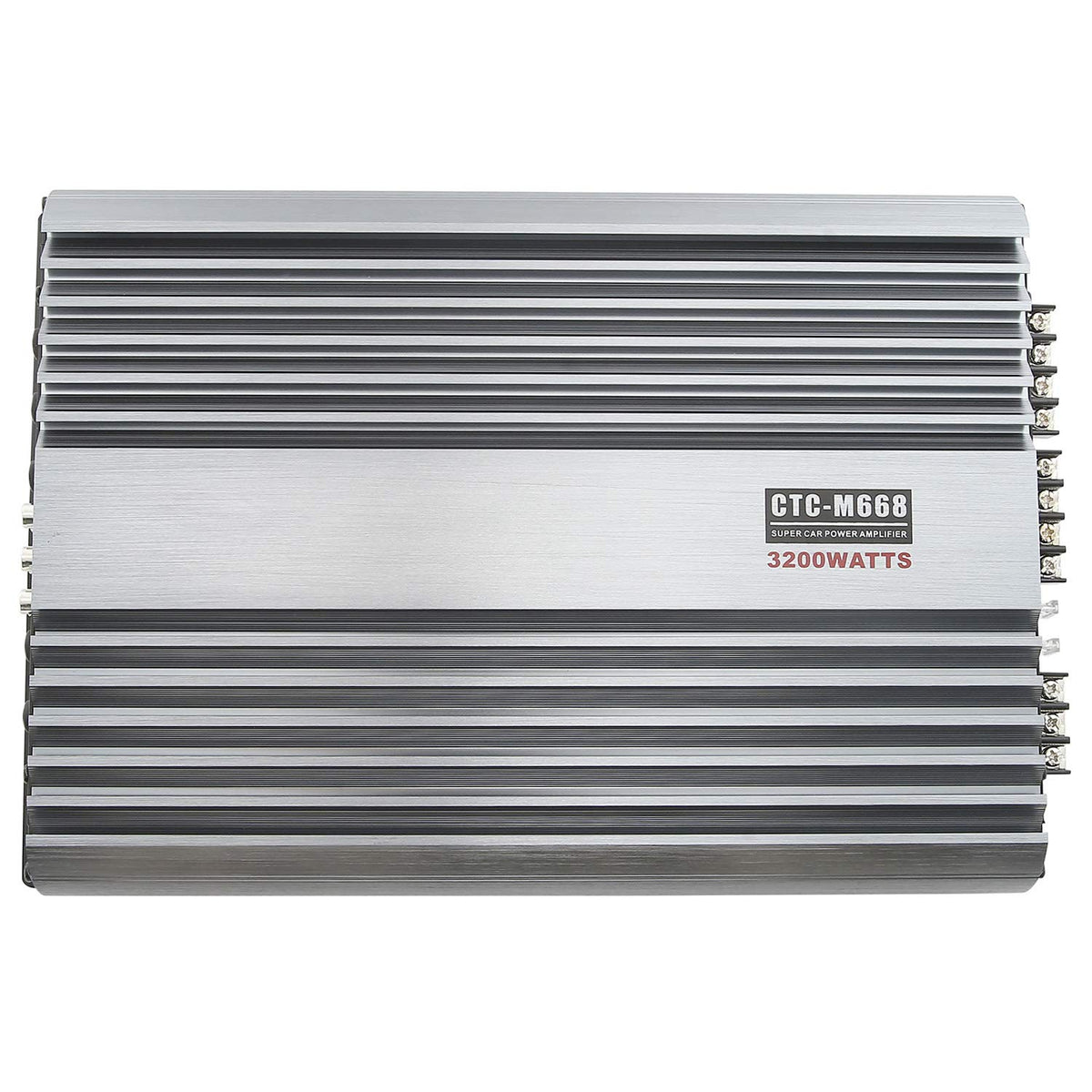 Yaeccc 3200W 12V 4-channel car amplifier delivers powerful, balanced sound.