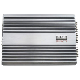 Yaeccc 3200W 12V 4-channel car amplifier delivers powerful, balanced sound.