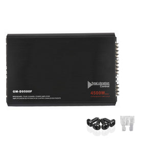 Yaeccc 4-channel 4500W car amplifier front view enhances in-car audio clarity