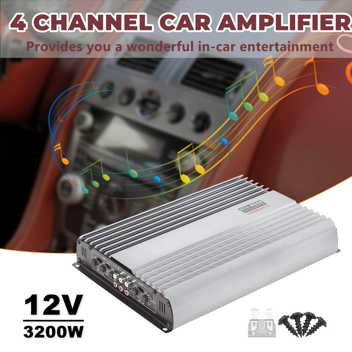 Yaeccc compact aluminium faceplate fits discreetly in most vehicles.