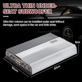 Yaeccc slim aluminium chassis enables easy install in tight dashboards.