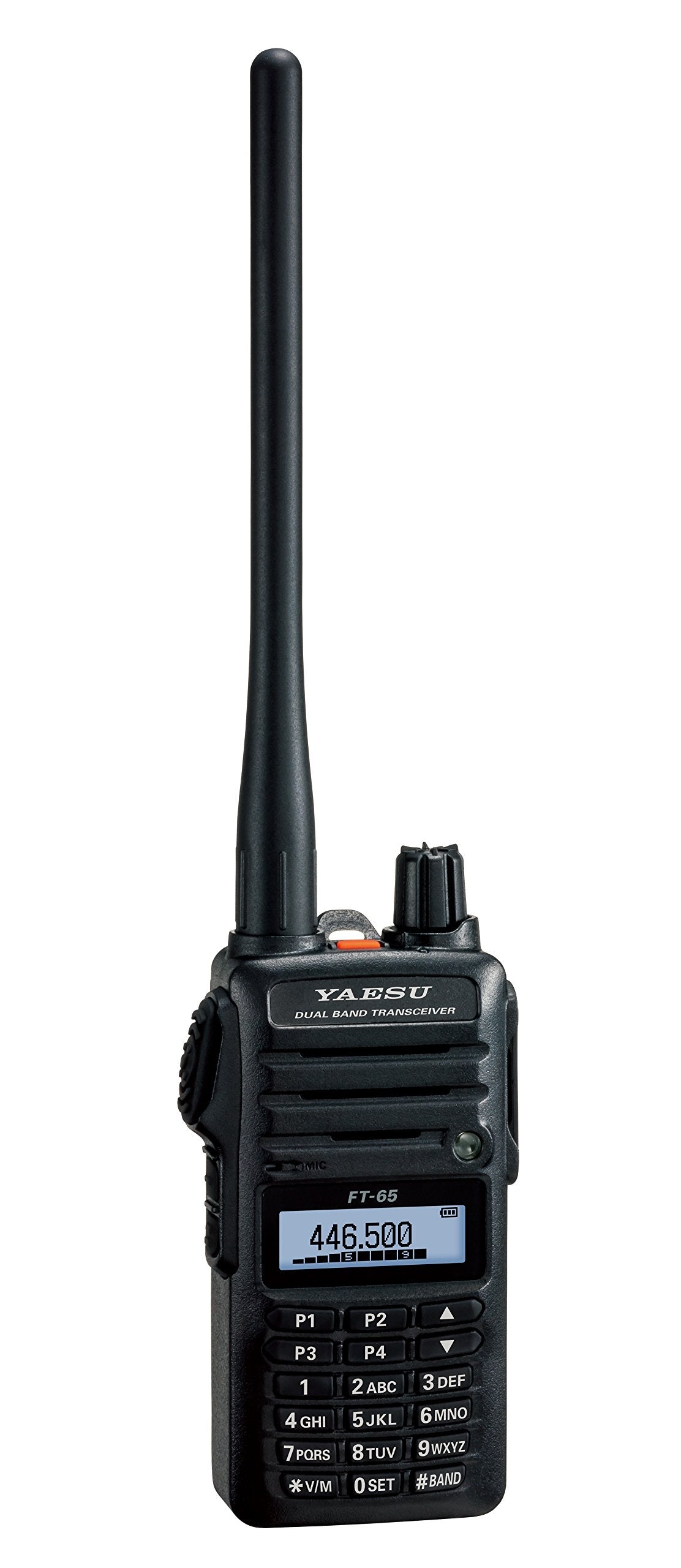 Yaesu FT-65R extended battery demonstrates long runtime for field operations