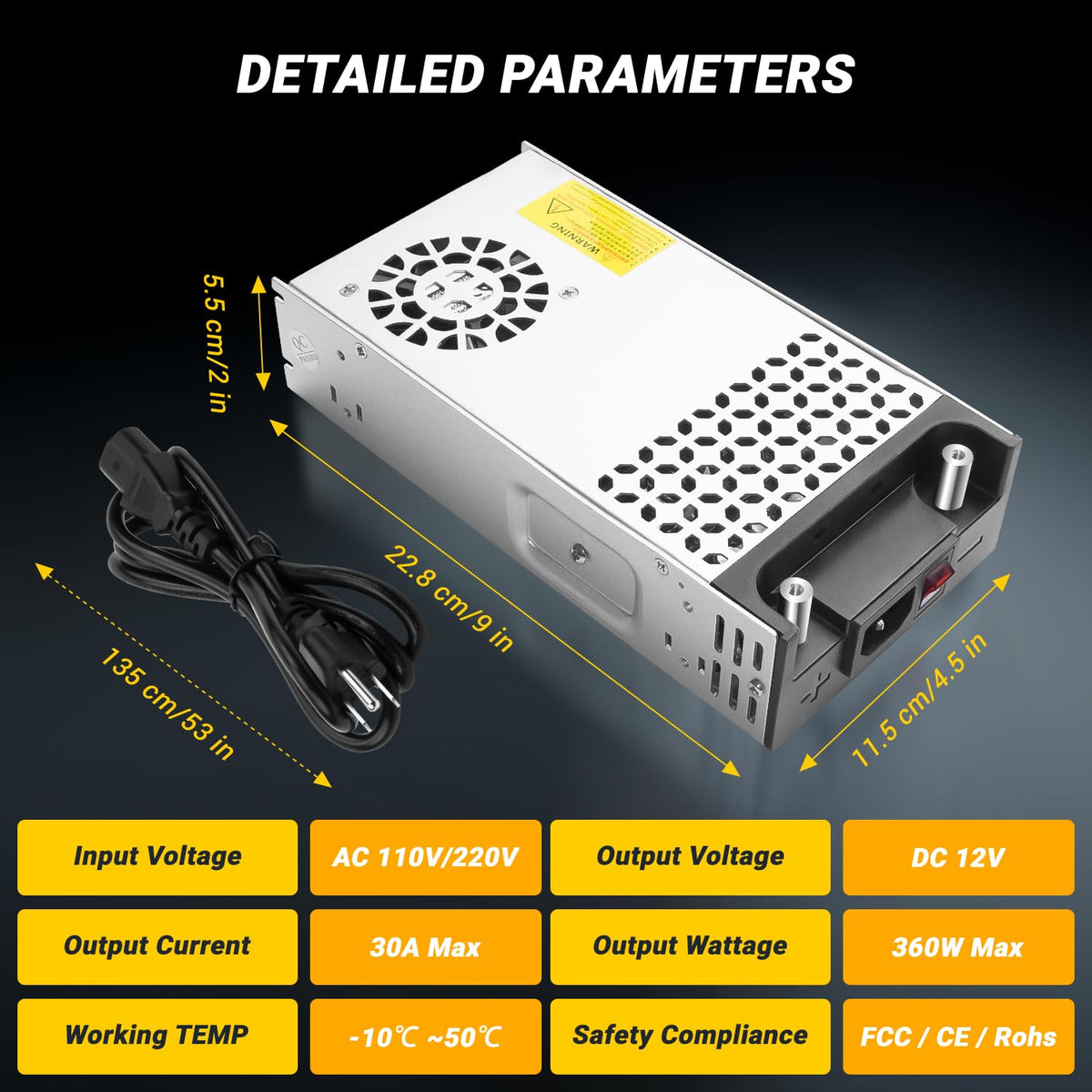 Yaheeda terminal block close-up showing clear markings and reliable contacts