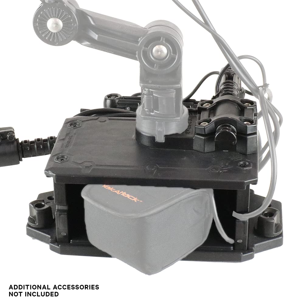 Hydrodynamic SwitchBlade Arm folded compactly to reduce drag.