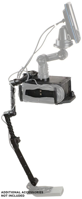 SwitchBlade Transducer Arm extended to reach transducers clearly.