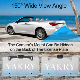 Yakry 4.3-inch monitor on dashboard offering instant rear-view benefit