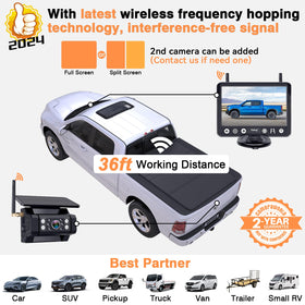 Yakry night vision backup camera for clear low-light driving