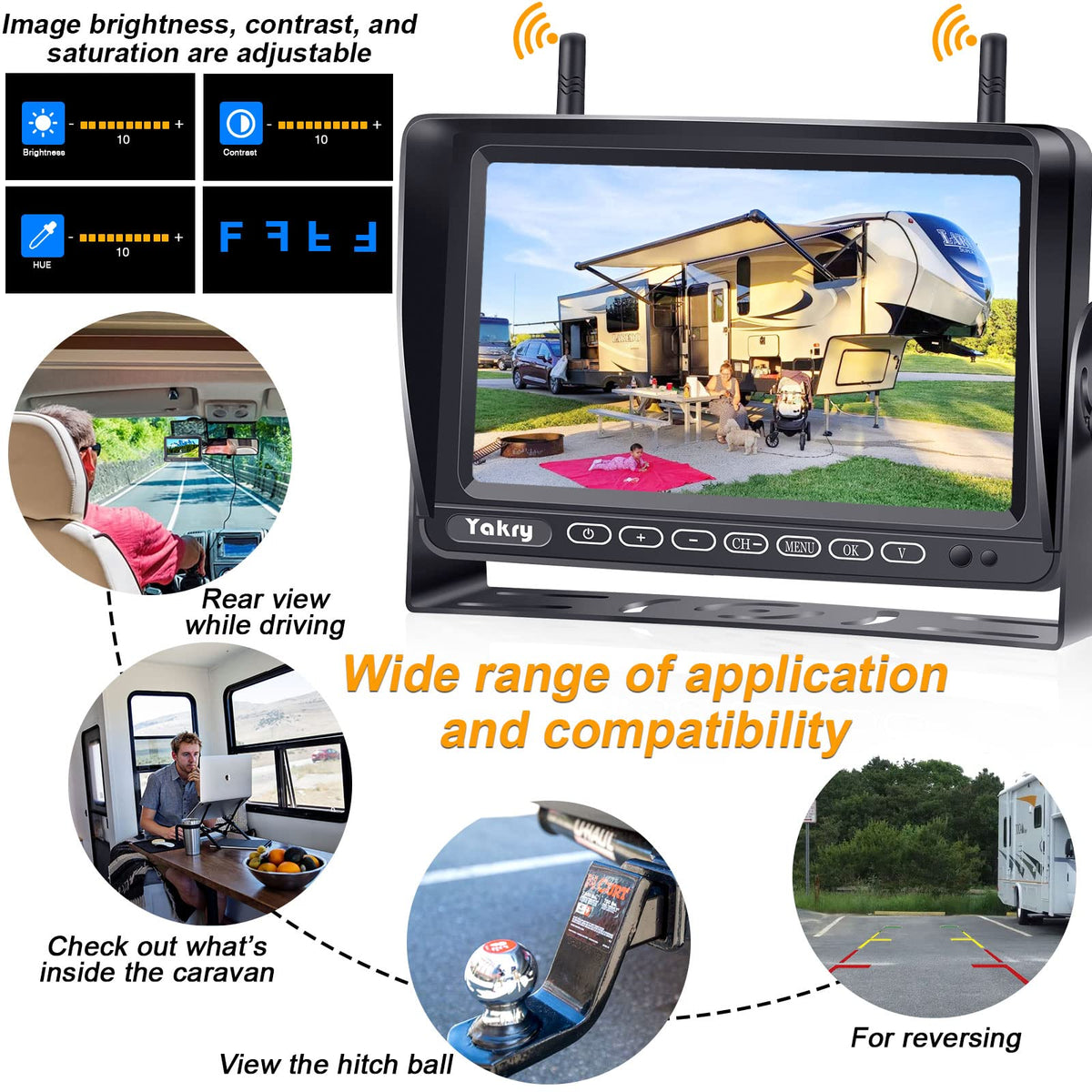 Yakry Y27-N 1080P recording function for dash-cam style review