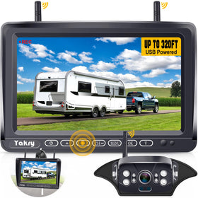 Yakry Y27-N rear-view camera wireless feed for safer reversing