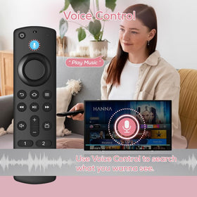 Yalanle replacement voice remote voice button close-up for hands-free control