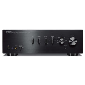 Yamaha A-S501BL front panel view showing clean design for intuitive use