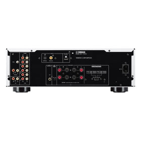 Yamaha A-S701BL rear panel highlighting digital inputs for versatile connections.