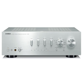 Yamaha A-S801SL front view highlighting natural sound and clean control layout.