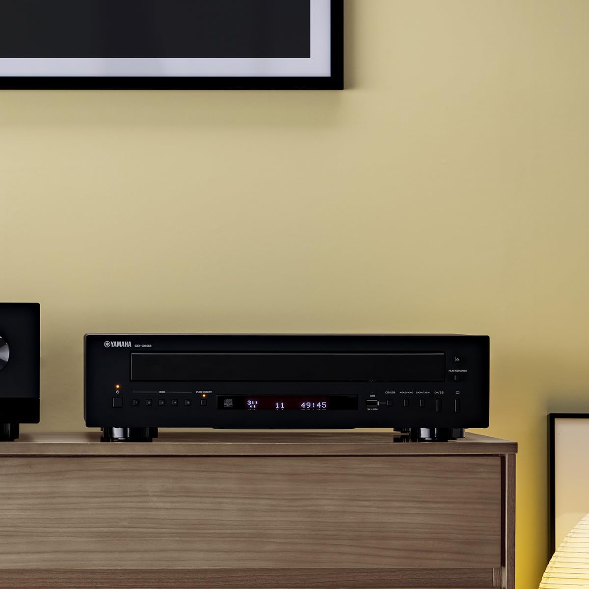 Yamaha CD-C603 RCA and Optical outputs for clean sound