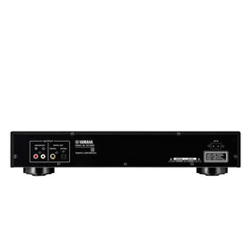 Yamaha CD-S303 laser pickup floating mechanism ensures stable disc reading.
