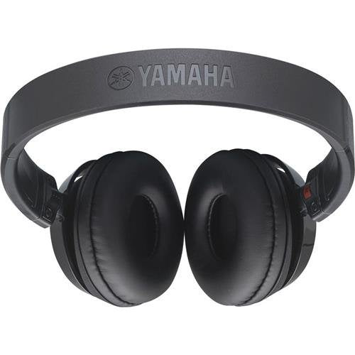 Yamaha HPH-50B earcup closeup highlighting swivel mechanism and comfortable pads