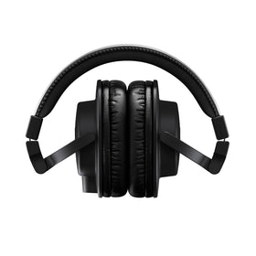 Yamaha HPH-MT5 headphones side angle for precise monitoring and isolation.