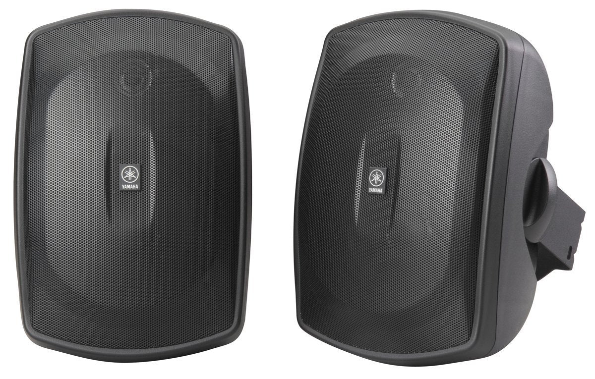 Yamaha NS-AW190BL all-weather indoor/outdoor speakers offer versatile outdoor listening.