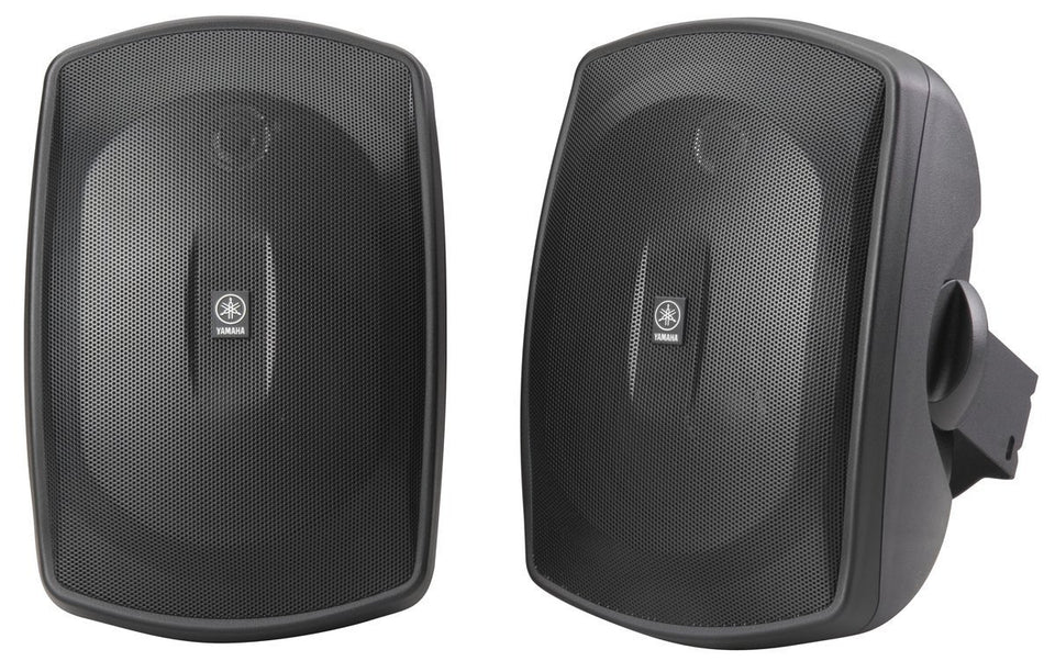Yamaha NS-AW190BL all-weather indoor/outdoor speakers offer versatile outdoor listening.