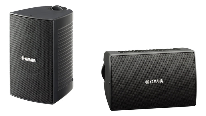 Yamaha NS-AW194BL outdoor-pair ready for backyard listening with wide sound.