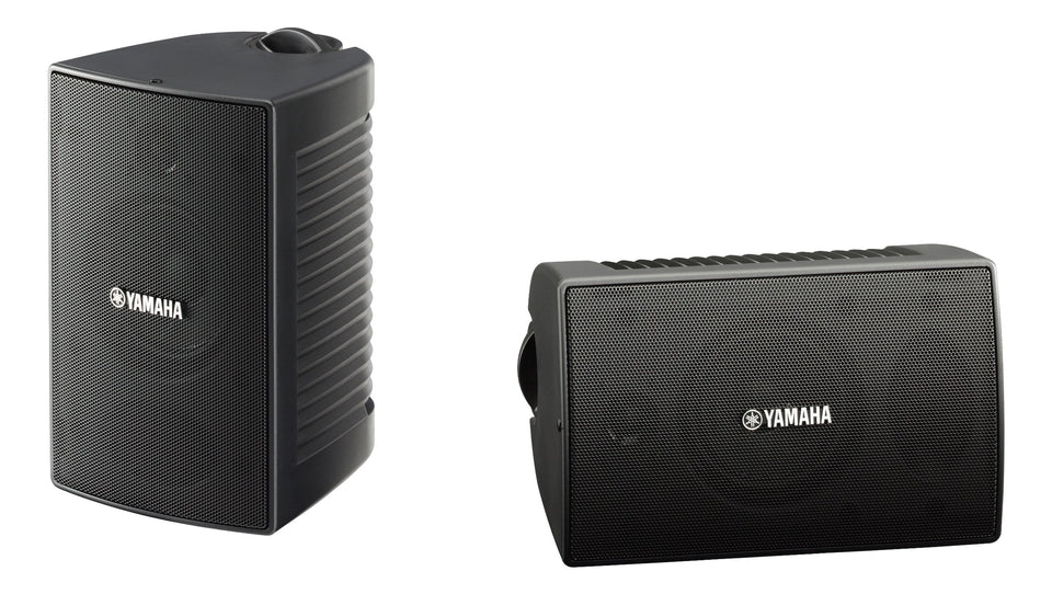 Yamaha NS-AW194BL outdoor-pair ready for backyard listening with wide sound.