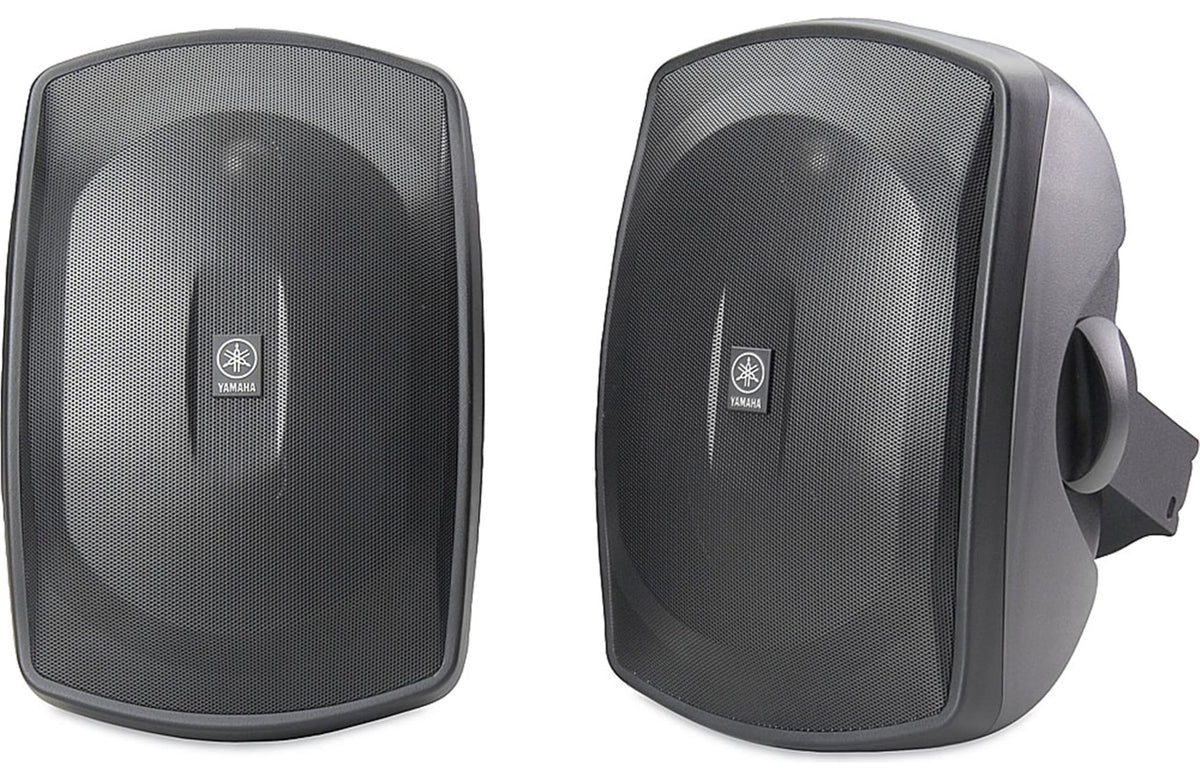 Yamaha NS-AW390 all-weather 6.5-inch speaker pair for outdoor spaces delivers clear sound with durable water resistance