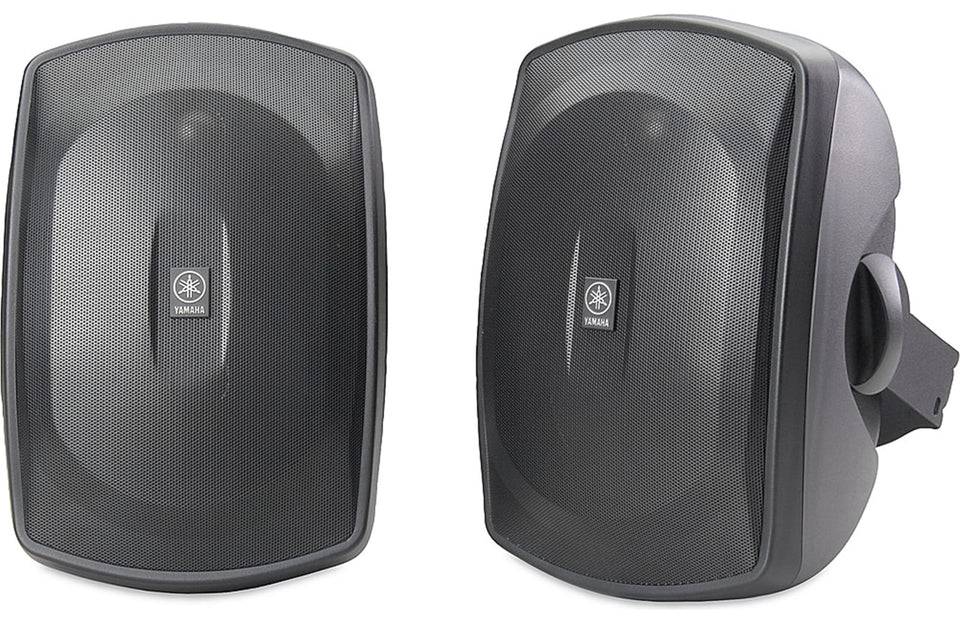Yamaha NS-AW390 all-weather 6.5-inch speaker pair for outdoor spaces delivers clear sound with durable water resistance