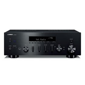 Yamaha R-N600A rear network panel enables stable streaming across rooms