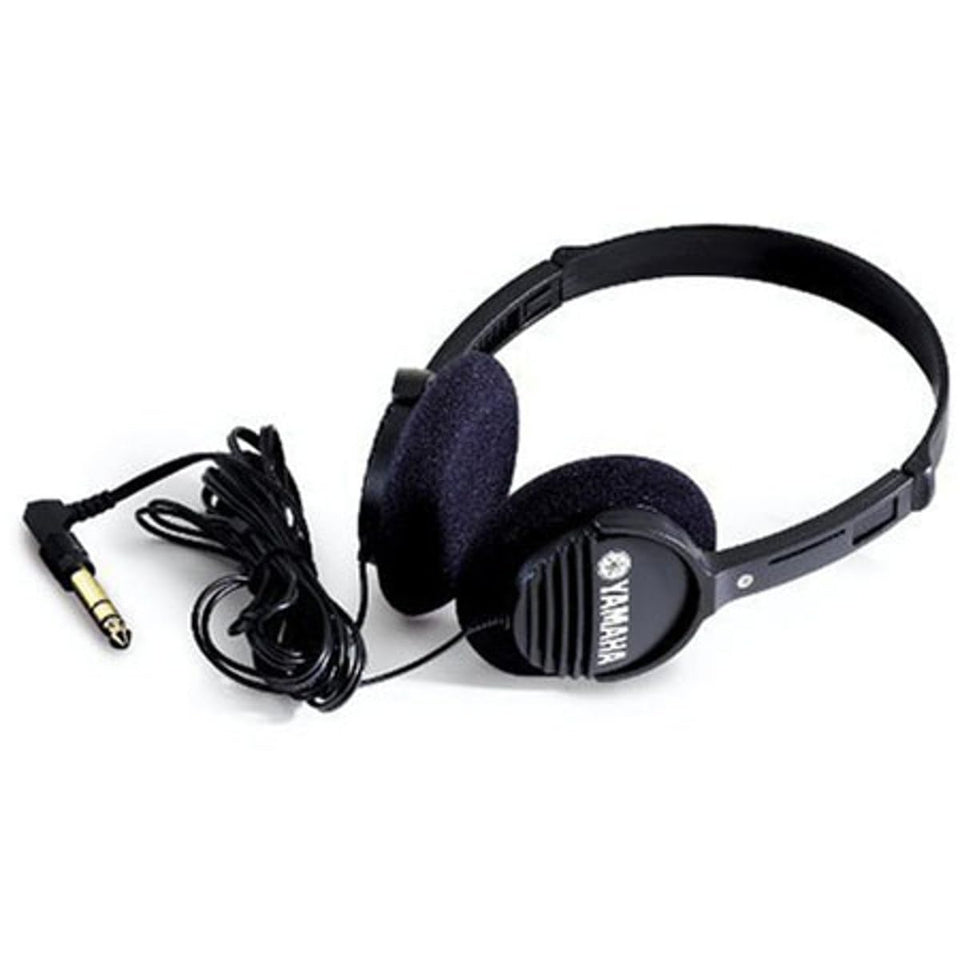 Yamaha RH1C portable headphones, side view, ideal for travel listening and everyday use.